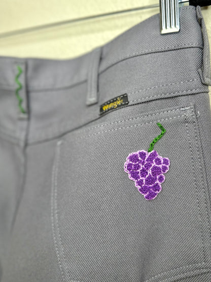 MCA Vintage Revival: 70’s Wrangler Hand Chainstitched Grapevine Boot Cut Pants (Men’s 33 / Women’s 30/31)