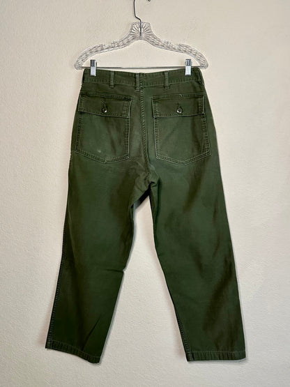 70’s Military OG-107 Field Pants (29x27)