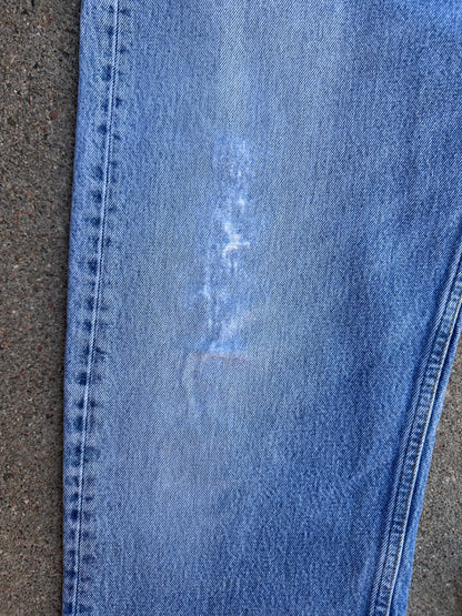 90’s Levi’s 501xx STF Sun Faded Light Denim Jeans USA (35x29/ Women’s 33)