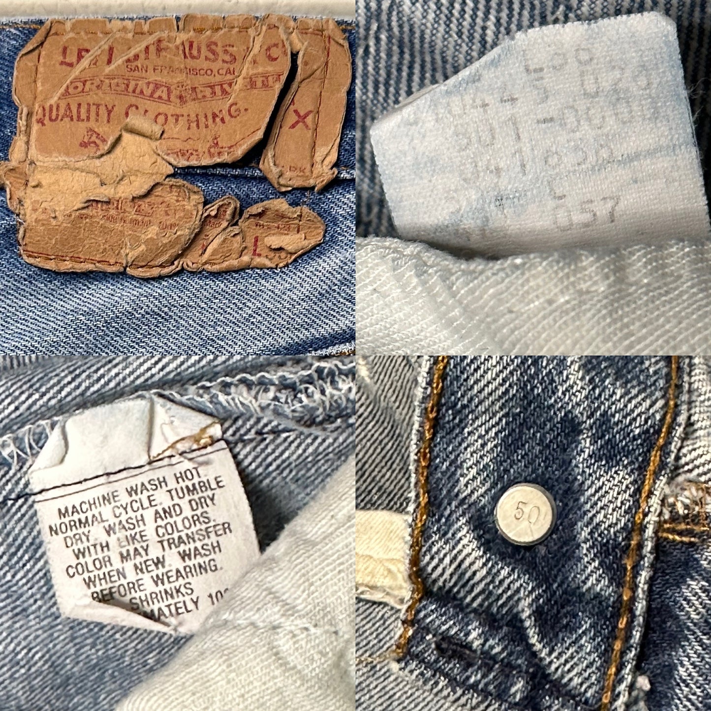 70’s Levi’s 501 USA Jeans (30x31 / Modern 6)