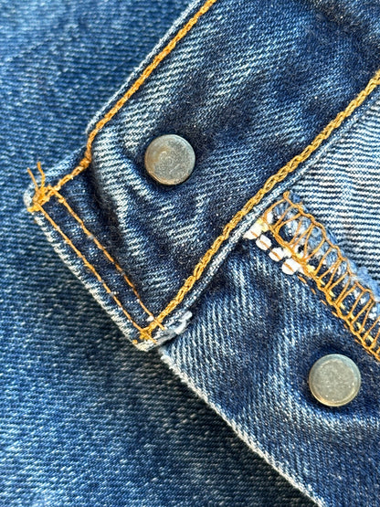 60’s LEVI’S BIG E Redline Selvedge Denim Cutoff Shorts (31” / Modern 29)