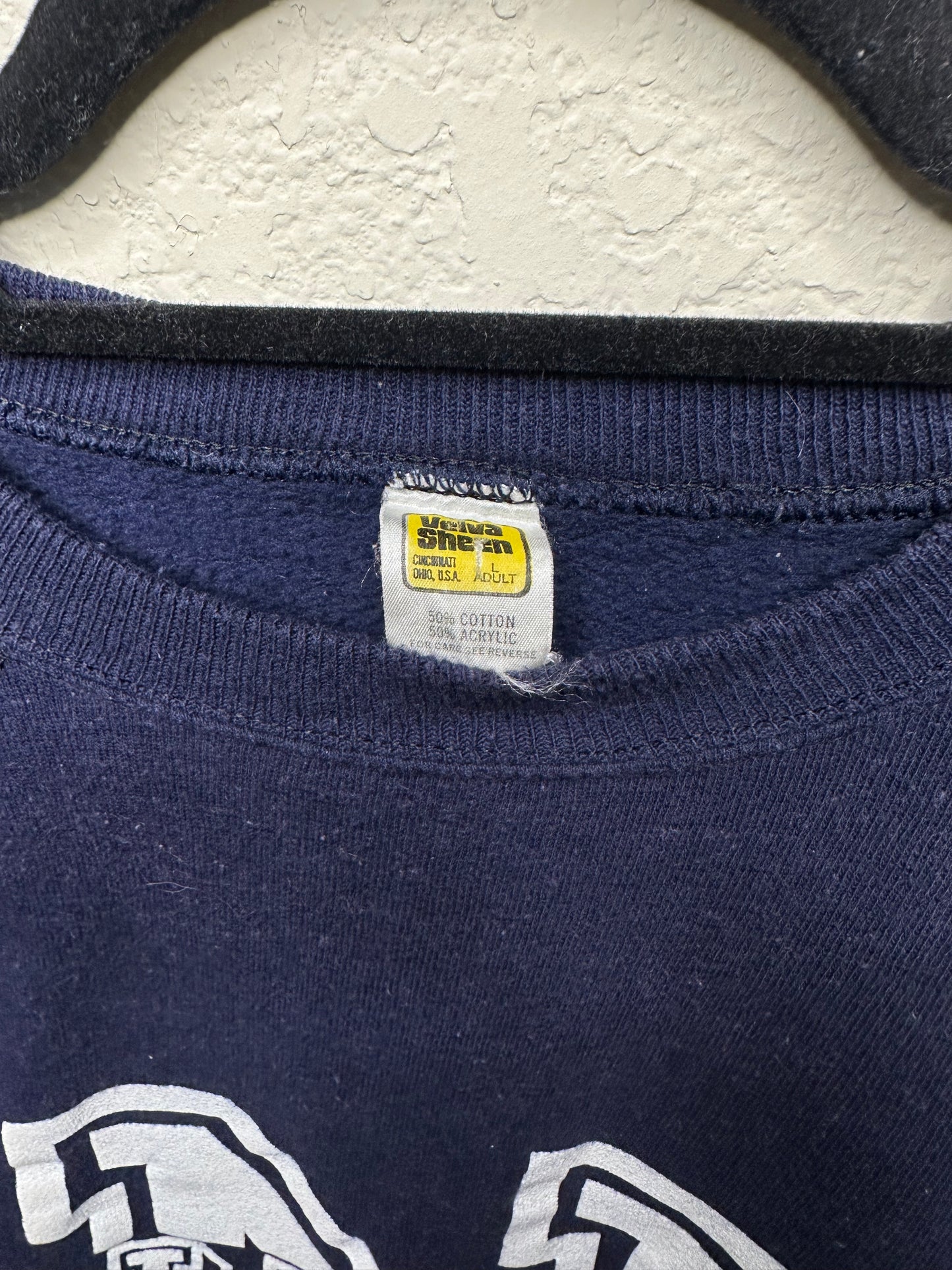 80’s Raglan US Navy Sweatshirt (Women’s S/M)