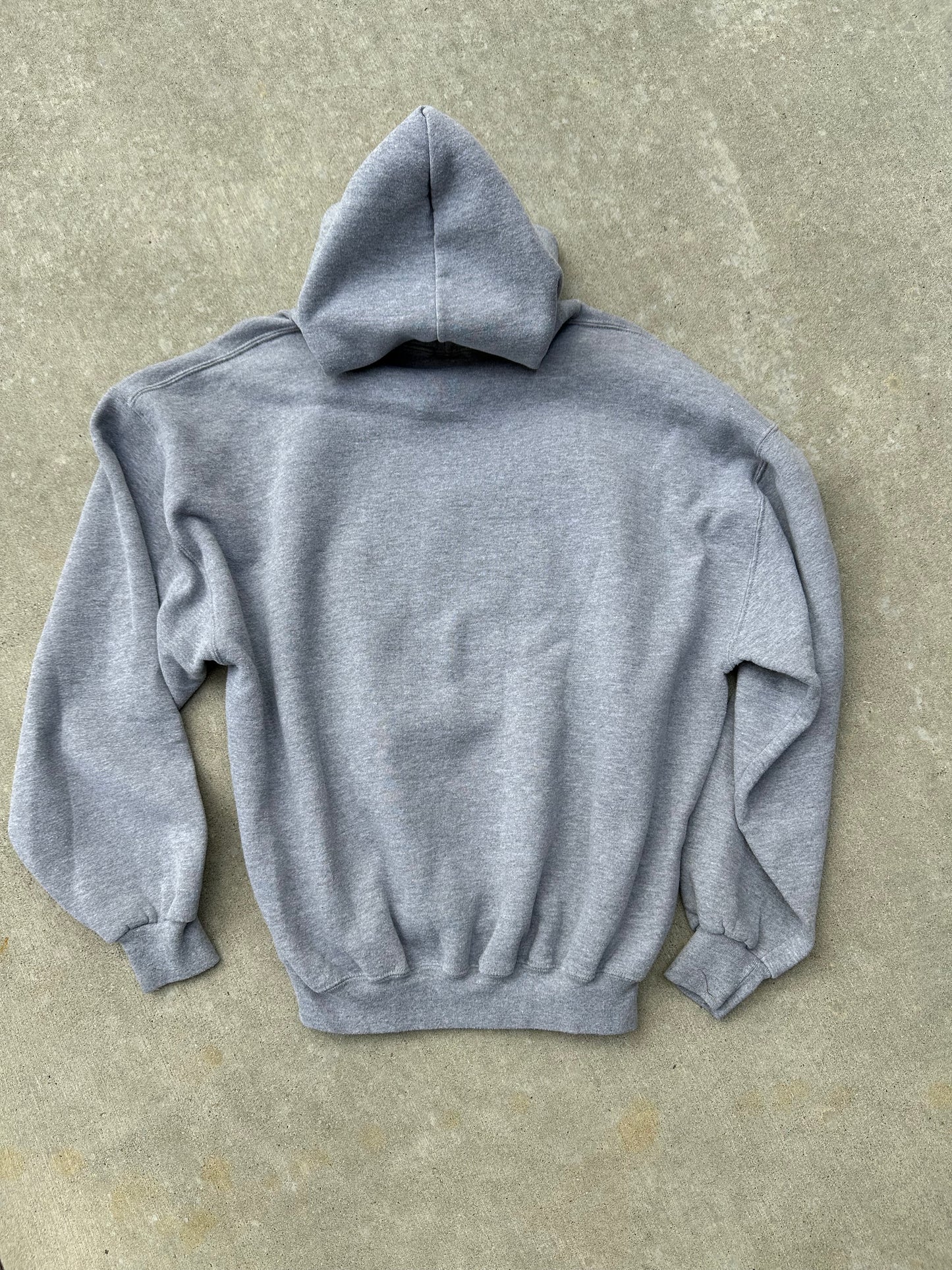 00’s Russell Wyoming Pokes Patched Lettering Hoodie (Unisex L/XL)