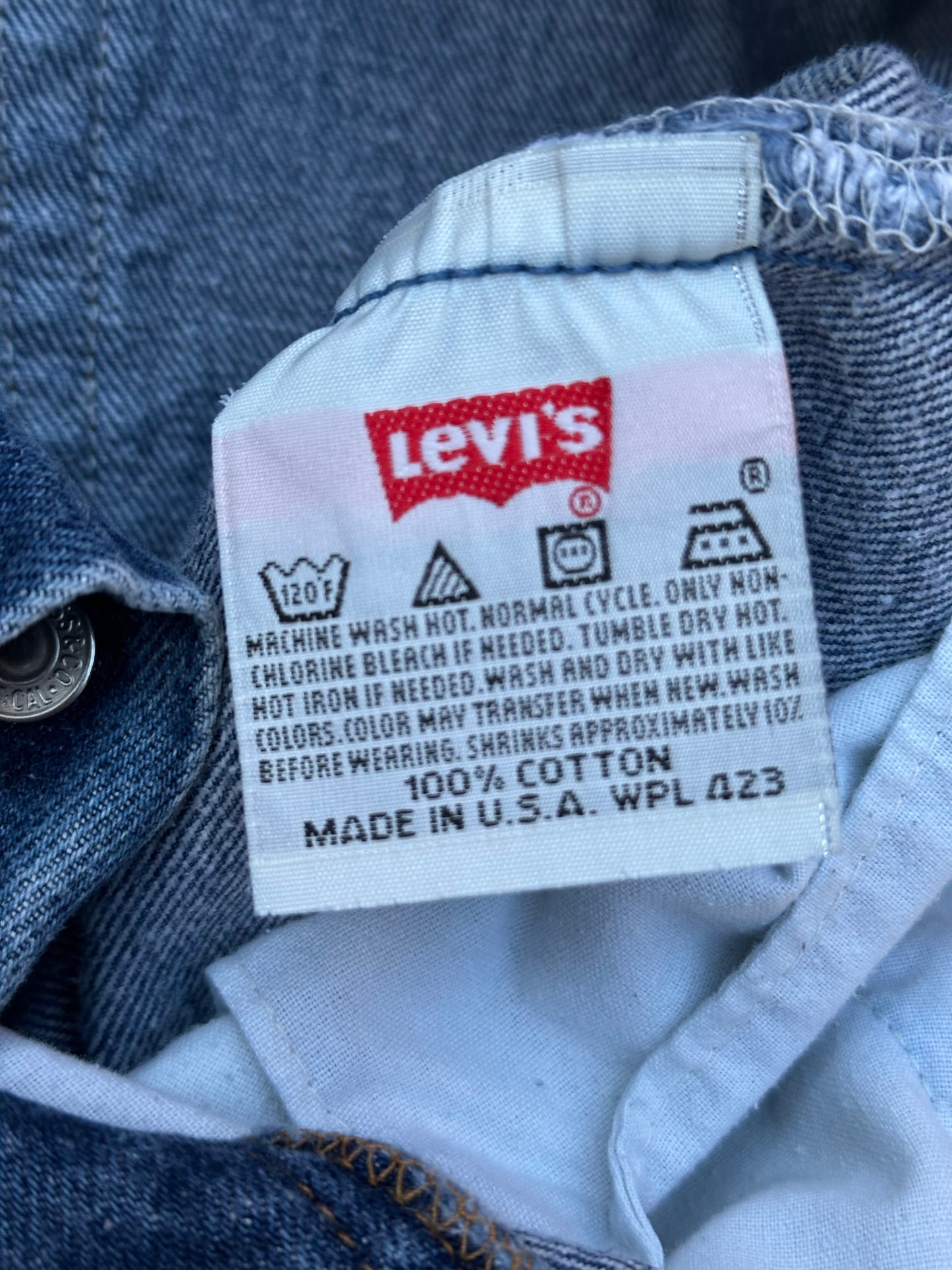 90’s Levi’s 501xx STF Denim Jeans USA (Men’s 32x30 / Women’s 30)