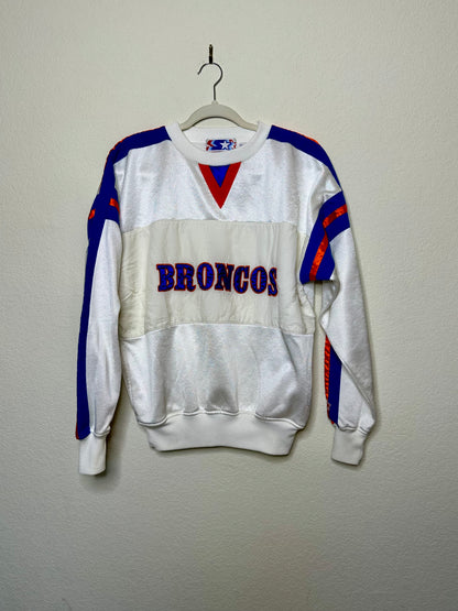 RARE 80’s Starter Denver Broncos Pocket Sweatshirt (Unisex M/L