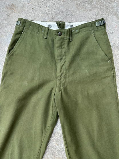 50’s Military M51 Wool Field Trousers (Medium Long)