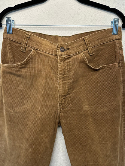 70’s Levi’s 746 Light Brown Student Bells Corduroy Pants (Men’s 29/ Women’s 27 )