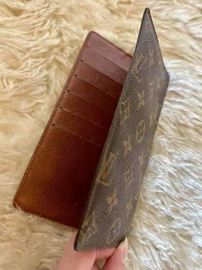 70’s Louis Vuitton Monogram Long Bi-Fold Wallet