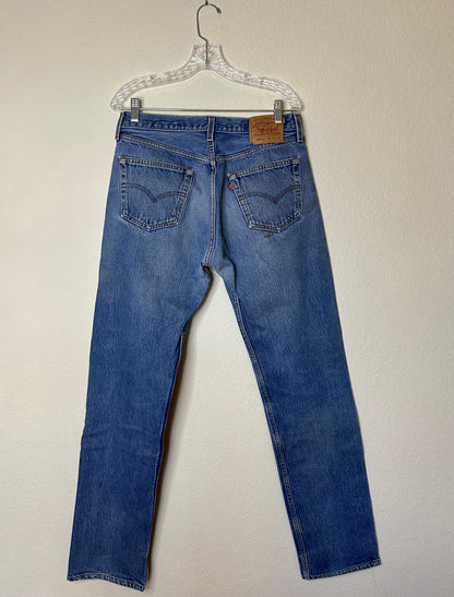 90’s Levi’s 501xx USA Work Stained Jeans (32x34 / Modern 10)