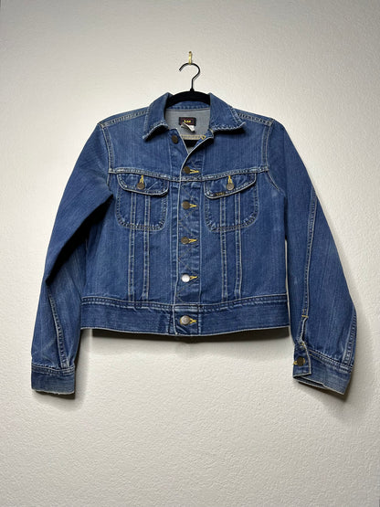 90’s Lee Left Hand Japanese Denim Sanforized Trucker Jacket 101J - 1940’s Model (Unisex S)