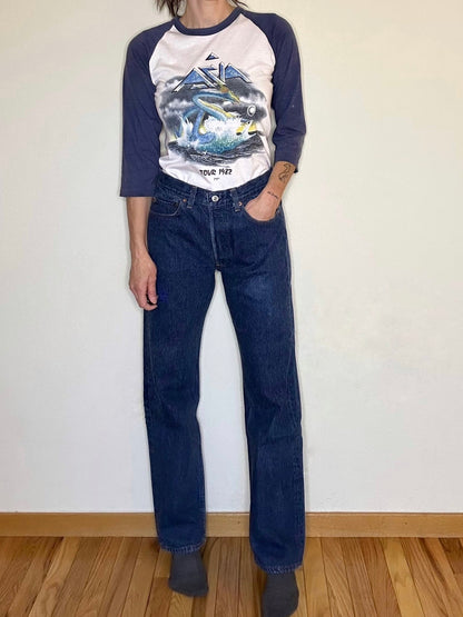 80’s Levi’s 501 Denim Jeans USA (Men’s 30x32 / Women’s 28/29)