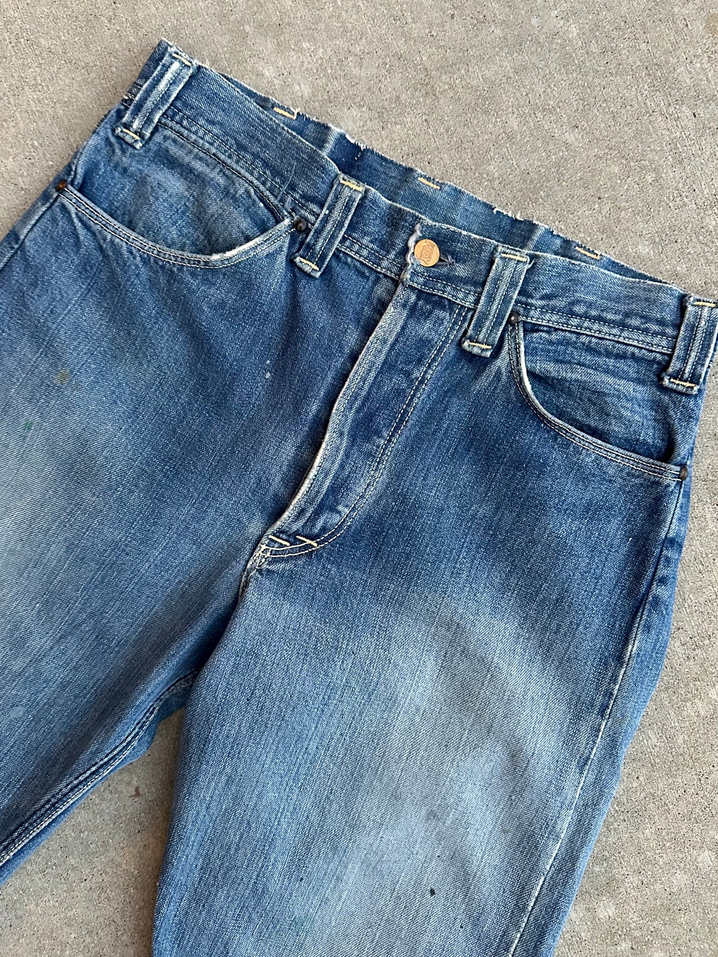 RARE 40’s Key Donut Button Half Selvedge Denim Jeans (32x34)