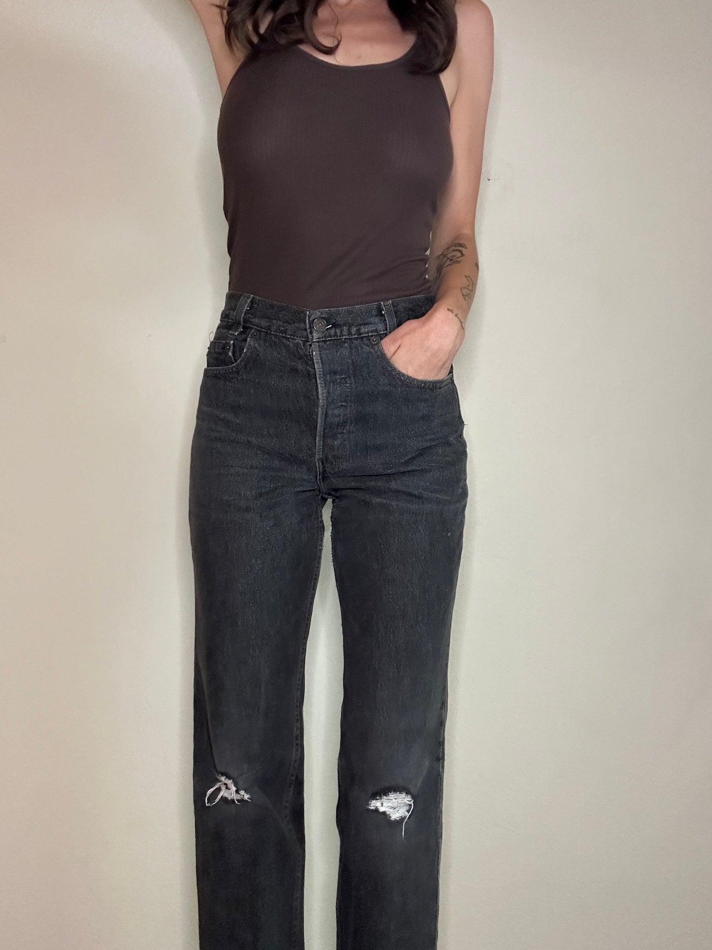 90’s Vintage Levi’s 701 USA Jeans (27x30 / Modern 2)