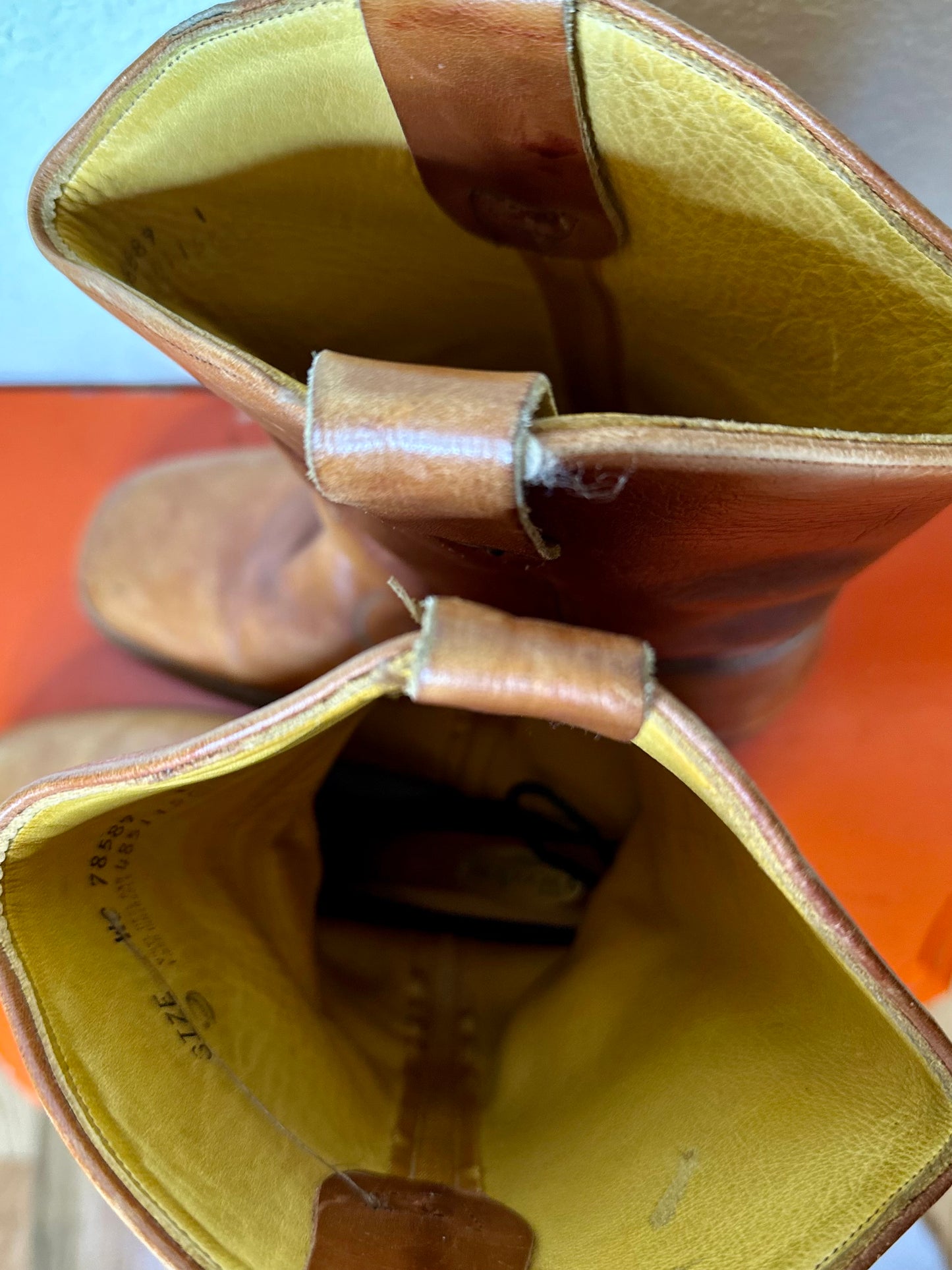 60’s Levi’s Orange Tab Engineer Work Boots (9/10.5)