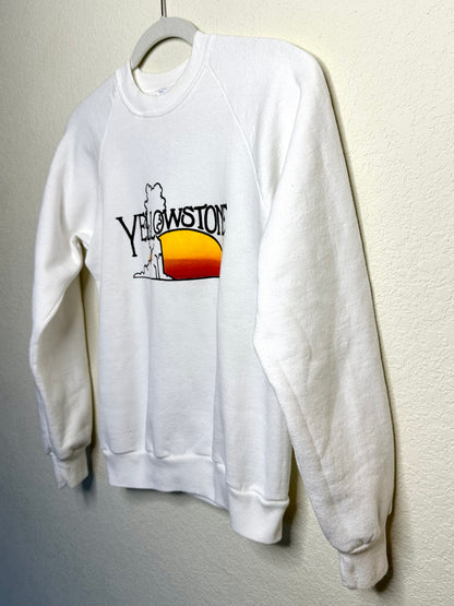80’s Yellowstone National Park Raglan Sweatshirt (Women’s XS/S)