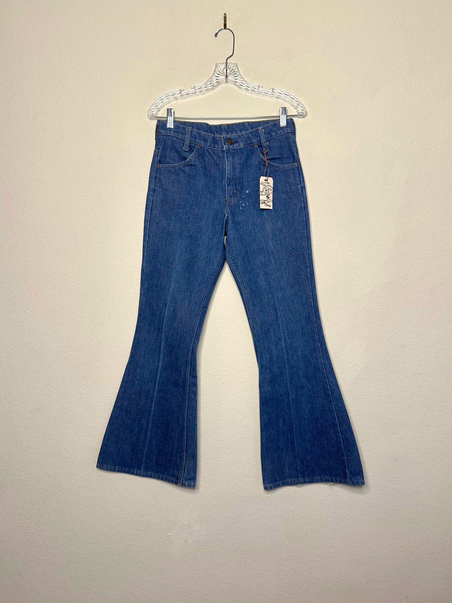 70’s Levi’s Orange Tab 784 USA Big Bell Hip Hugger Jeans (Modern 2)