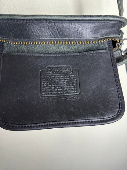 70’s Coach Leather “Blazer” Crossbody Bag - NYC