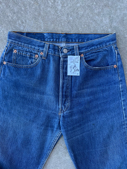 80’s Levi’s 501 Soft Indigo Denim Jeans USA (Men’s 30x30 / Women’s 29)