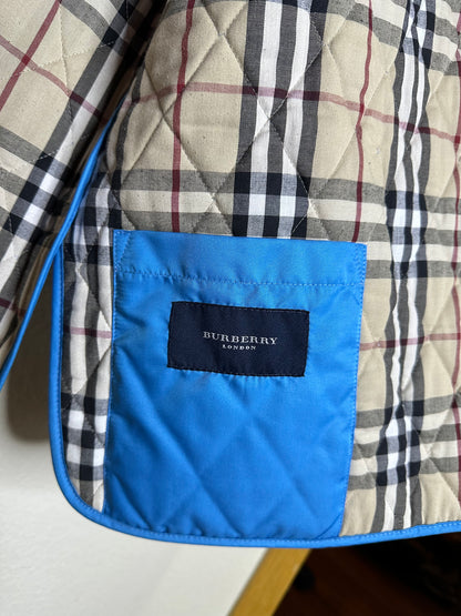 Vintage Burberry Nova Check Quilted Utility Jacket (L/XL)