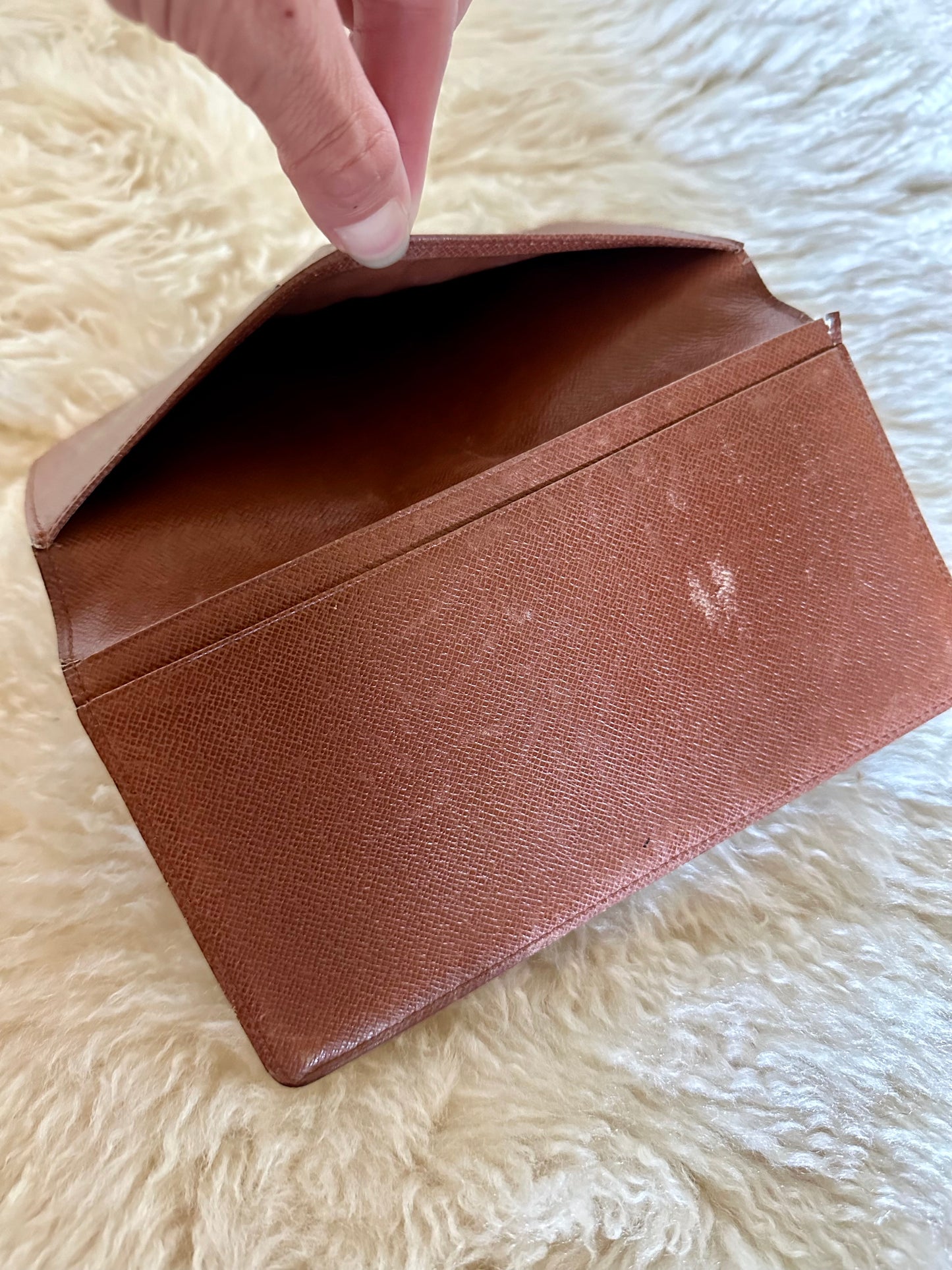 70’s Louis Vuitton Monogram Long Bi-Fold Wallet