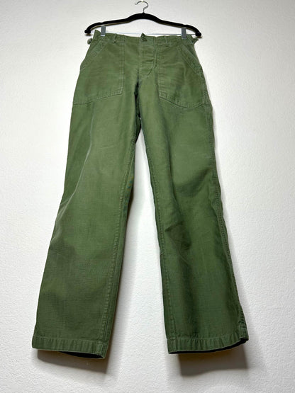 50’s US Army OG-107 Field Pants 1st Pattern (Unisex Small)