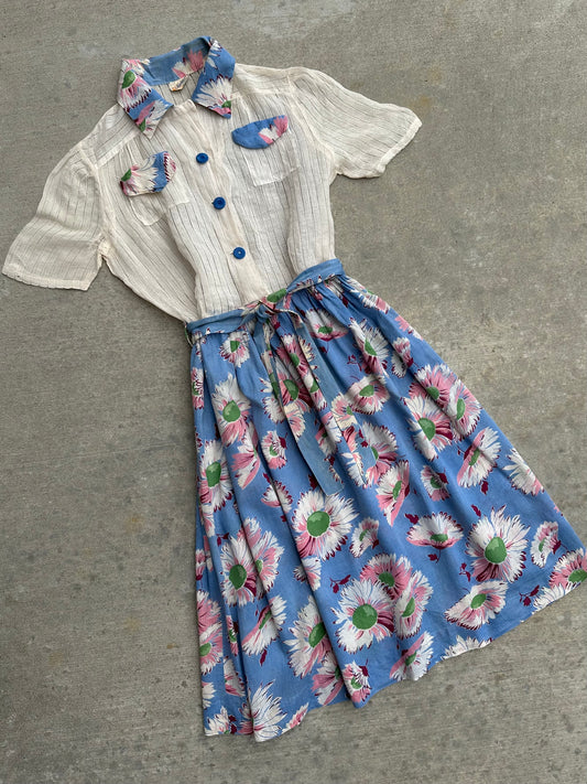 DROPPING SUNDAY: 50’s Handmade Dress (XS)