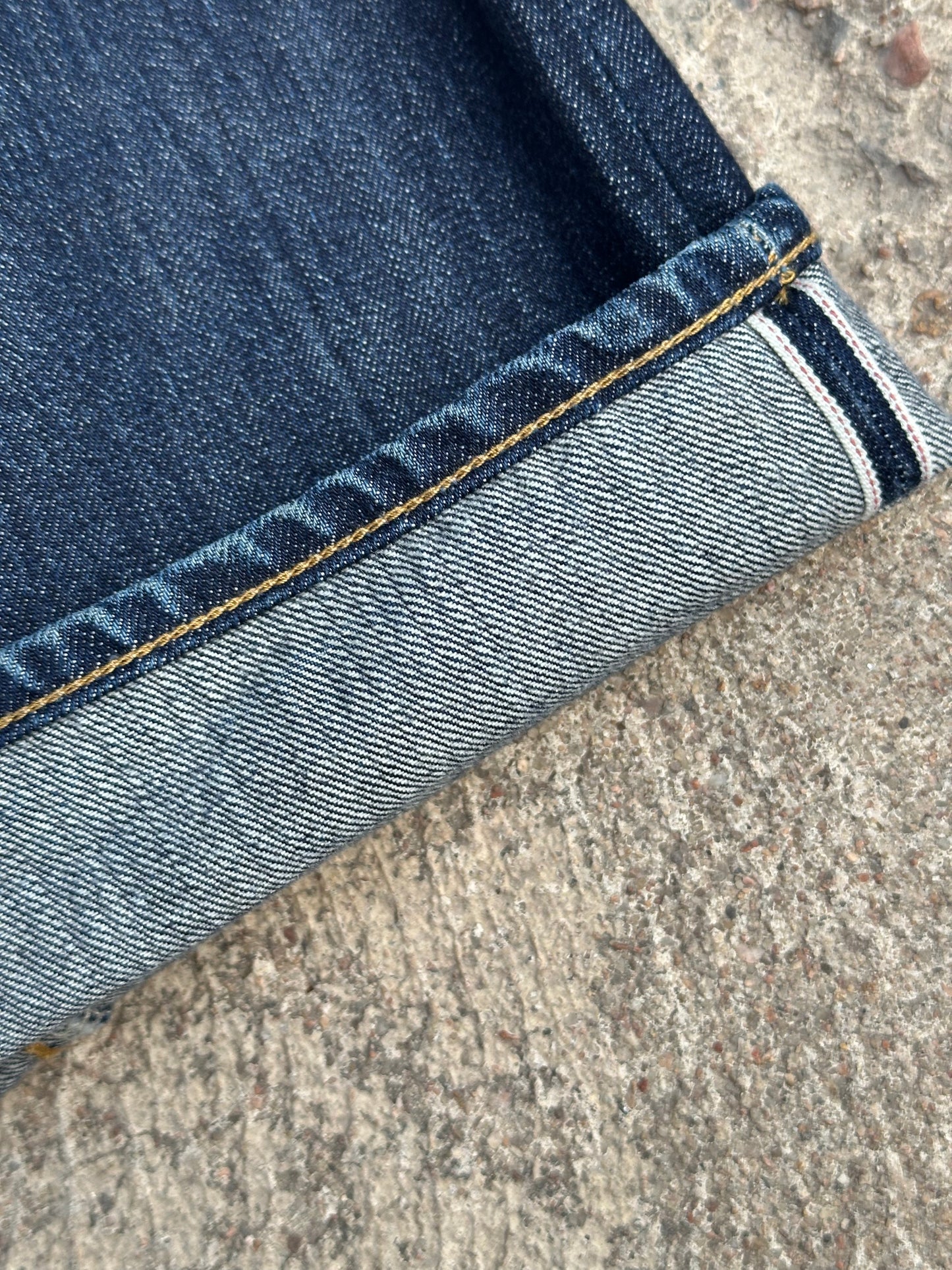 1947 LEVI’S LVC Big E 501XX Redline Selvedge Japanese Denim Jeans USA (30x31/Modern 28/29) Repro