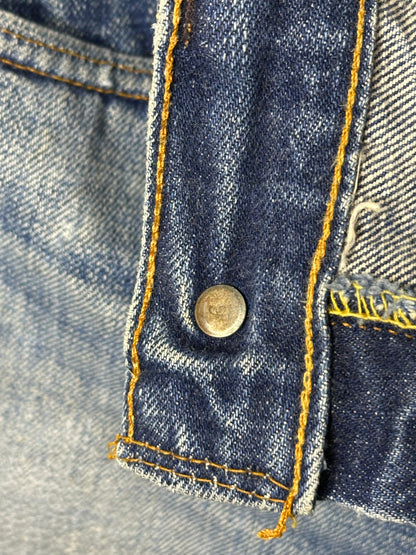 60’s Vintage Levi’s 501 “BIG E” Selvedge Jeans Button #6 USA (34x32)