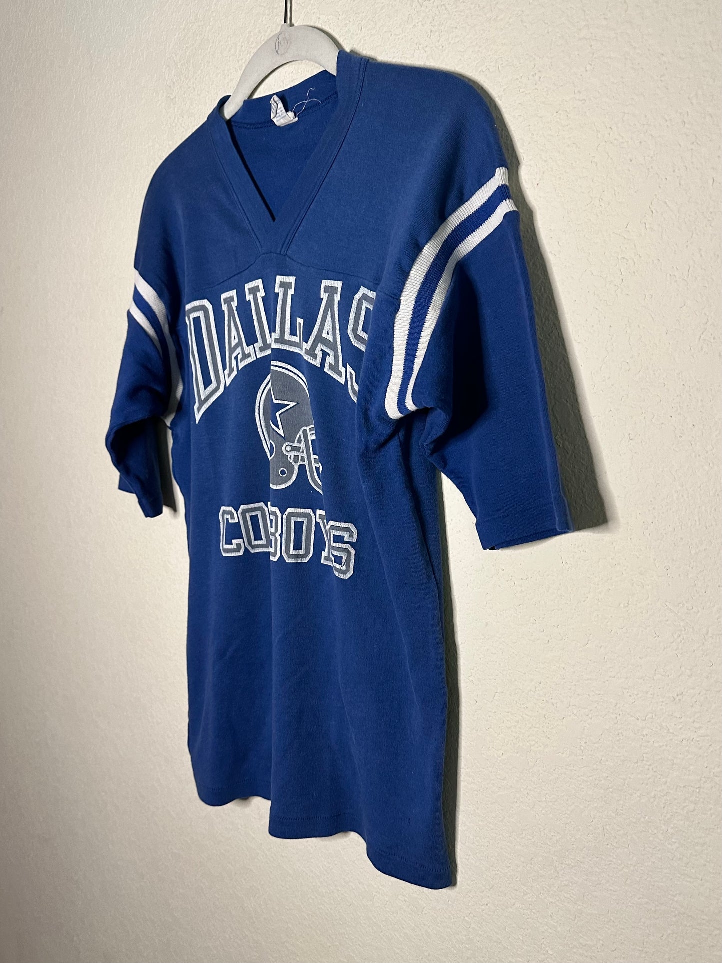 Dallas Cowboys Single Stitch Jersey Tee (Unisex S)