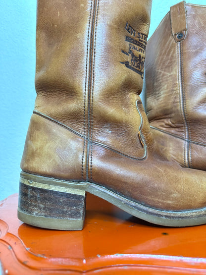 60’s Levi’s Orange Tab Engineer Work Boots (9/10.5)