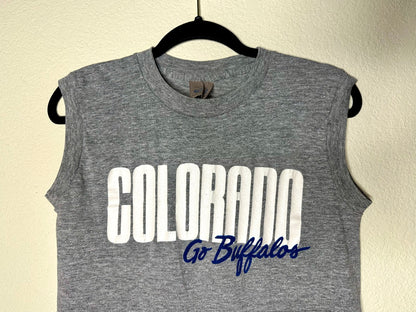 Rare 70’s CU Buffs Muscle Tee (Unisex S)