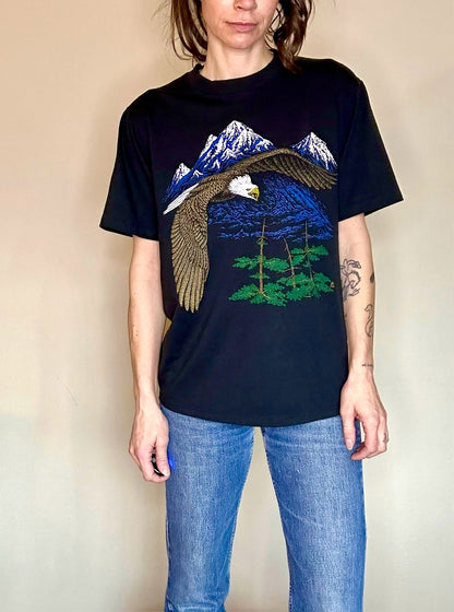 80’s Bald Eagle Mountains Single Stitch Tee (Unisex M)