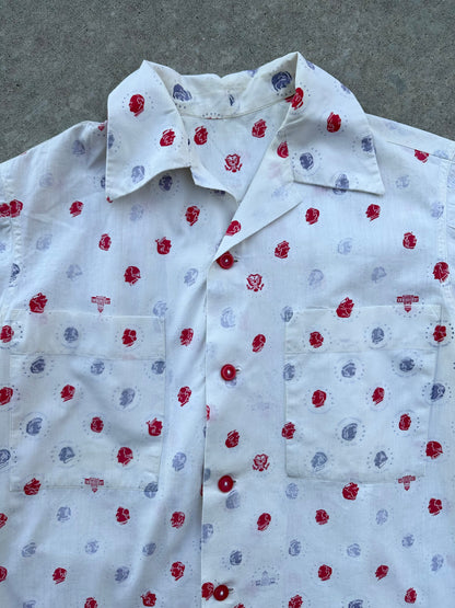 50’s US Presidents Printed Cotton Novelty Shirt (Unisex M)