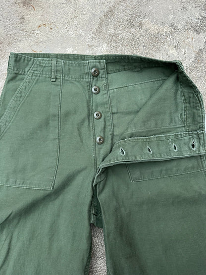 70’s US Military OG-107 Cotton Sateen Field Pants (Men’s 31x31)