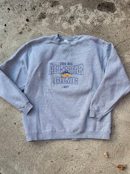 Y2K Denver NBA All-Star Game Embroidered Oversize Sweatshirt (Unisex XL))