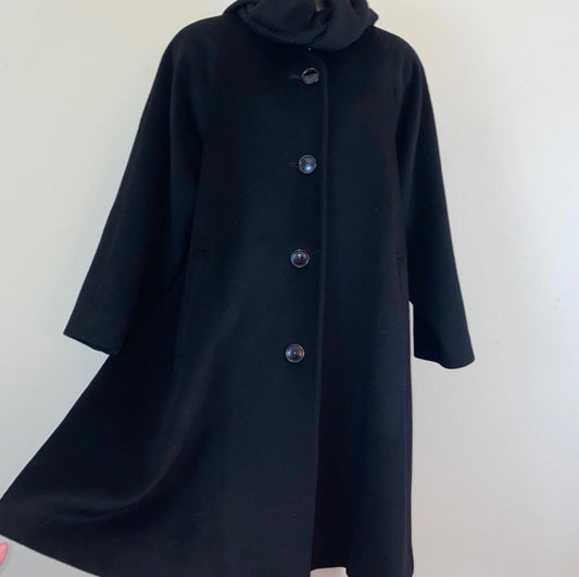 Vintage 1980’s Christian Dior Wool Swing Coat (Women’s L)