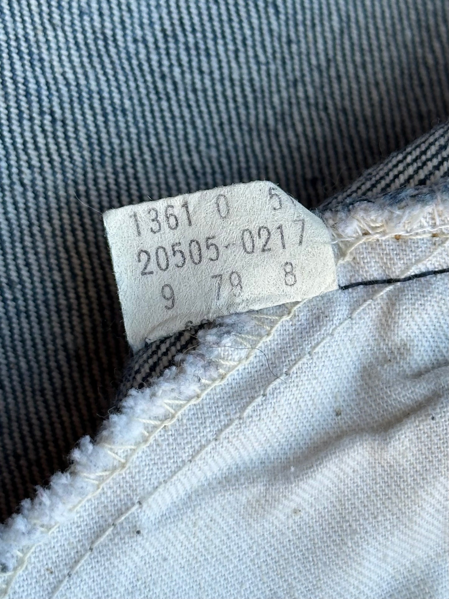 70’s Levi’s 505 Orange Tab #8 Button Talon USA Jeans (Men’s 36x30 / Women’s 34)