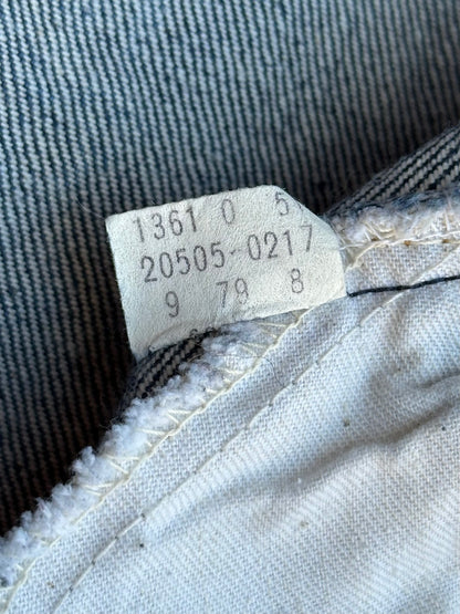 70’s Levi’s 505 Orange Tab #8 Button Talon USA Jeans (Men’s 36x30 / Women’s 34)