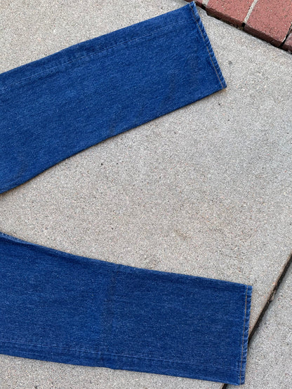 90’s Levi’s 501xx STF Raw Indigo Denim Jeans USA (Men’s 33x28 / Women’s 31)