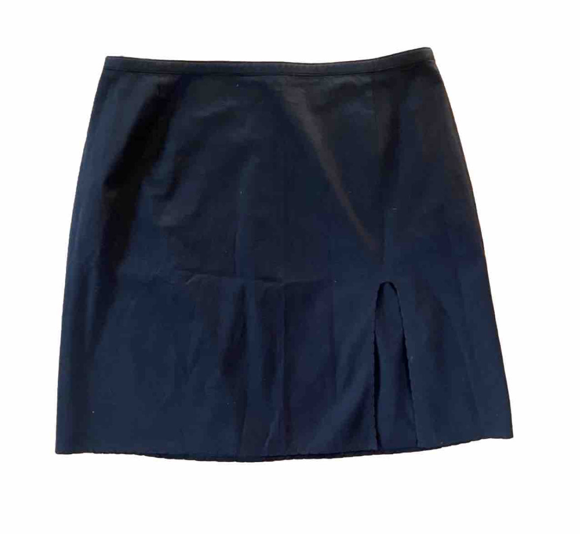 90’s Miu Miu Micro Mini Skirt w/ Cutout Slit (S)