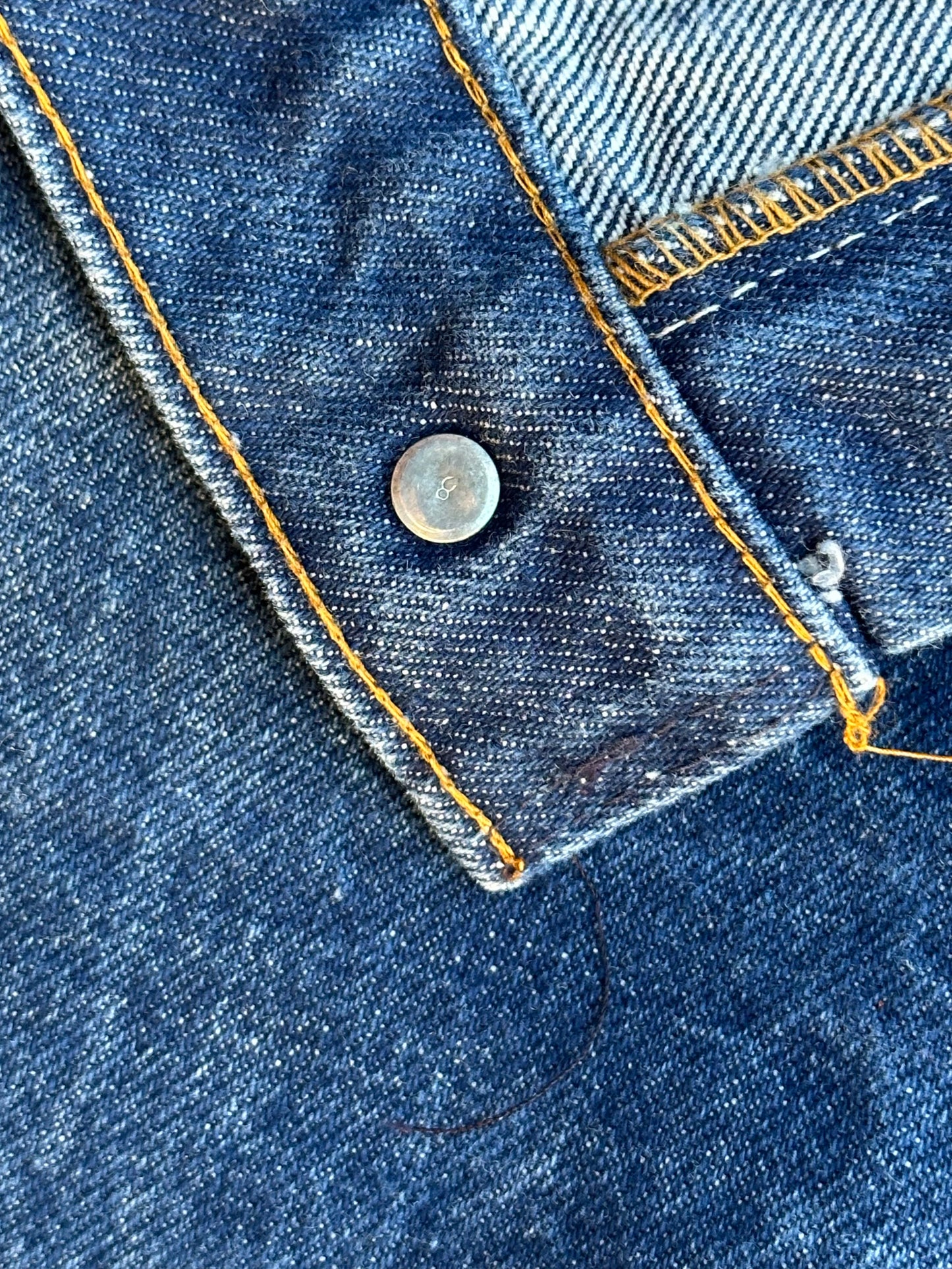 70’s Levi’s 505 Orange Tab #8 Button Talon USA Jeans (Men’s 36x30 / Women’s 34)