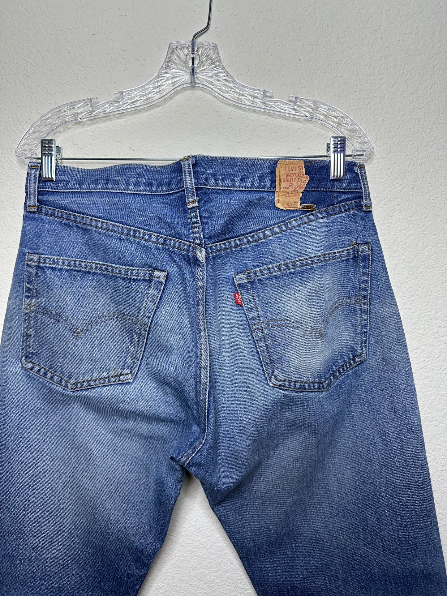 70’s Vintage LEVI’S 501 Redline Selvedge Jeans (32x28 / Modern 8)