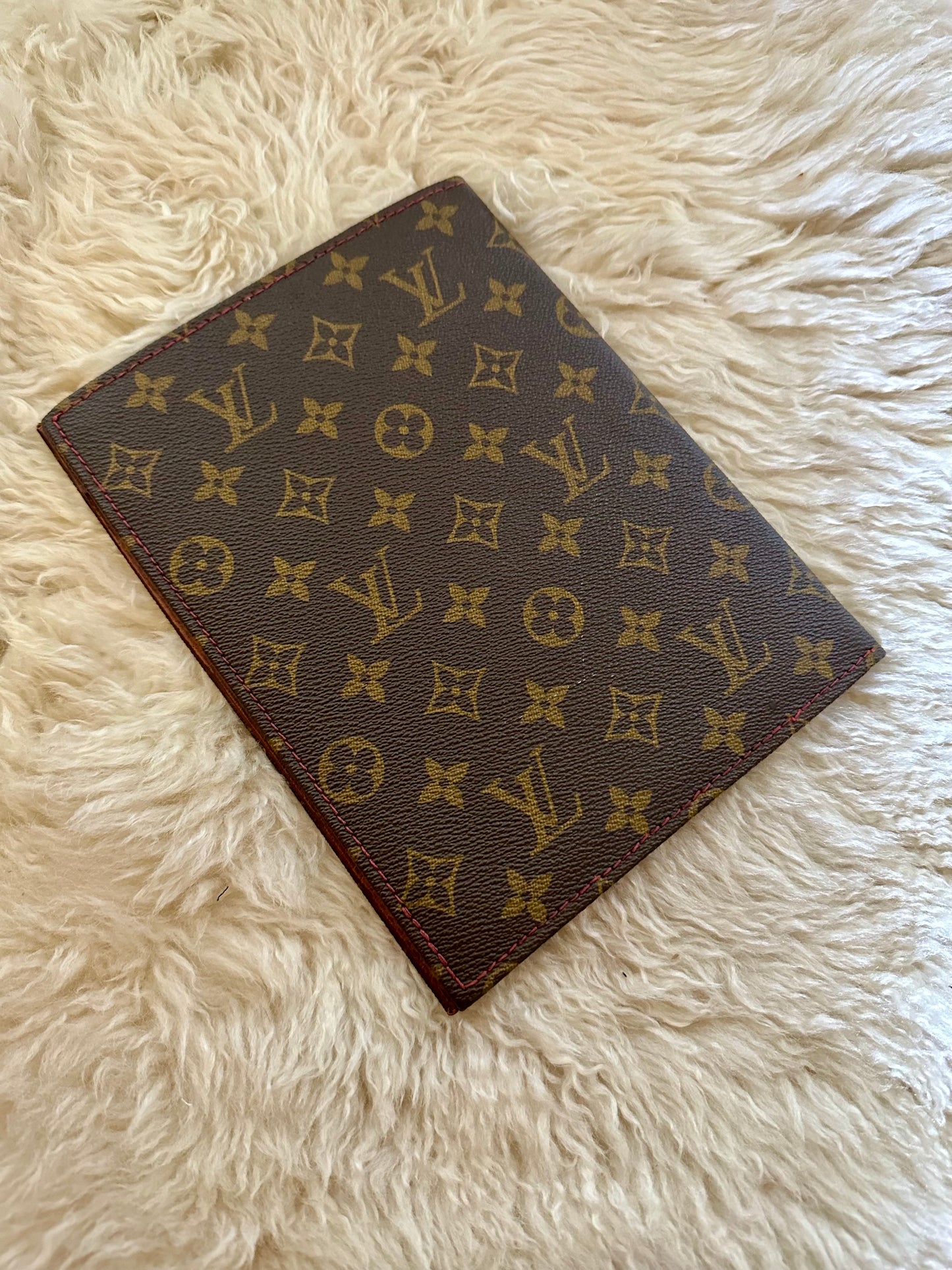 70’s Louis Vuitton Monogram Agenda Cover (L)