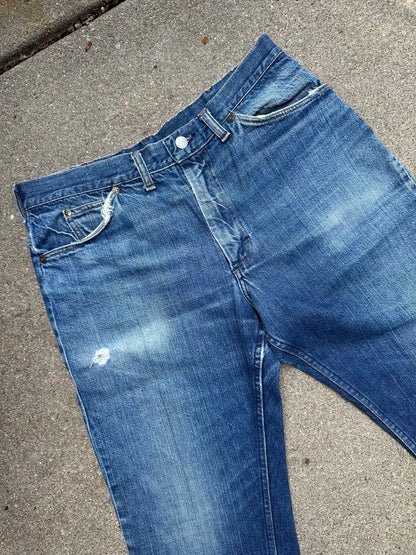 1960’s Ranchcraft Full Selvedge Western Jeans USA (33x31)