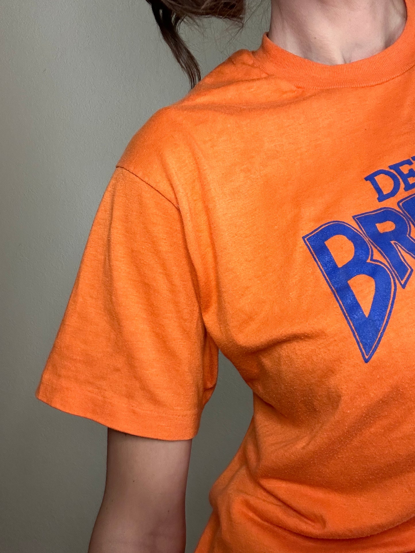 70’s Denver Broncos Single Stitch Tee (Unisex M)