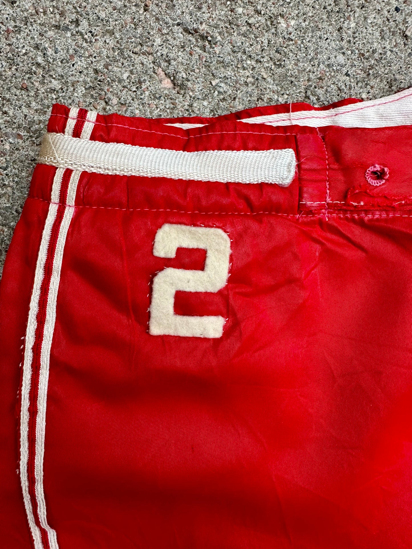 40’s Men’s Satin Padded Athletic Gym Mini Shorts (Women’s XS/S)