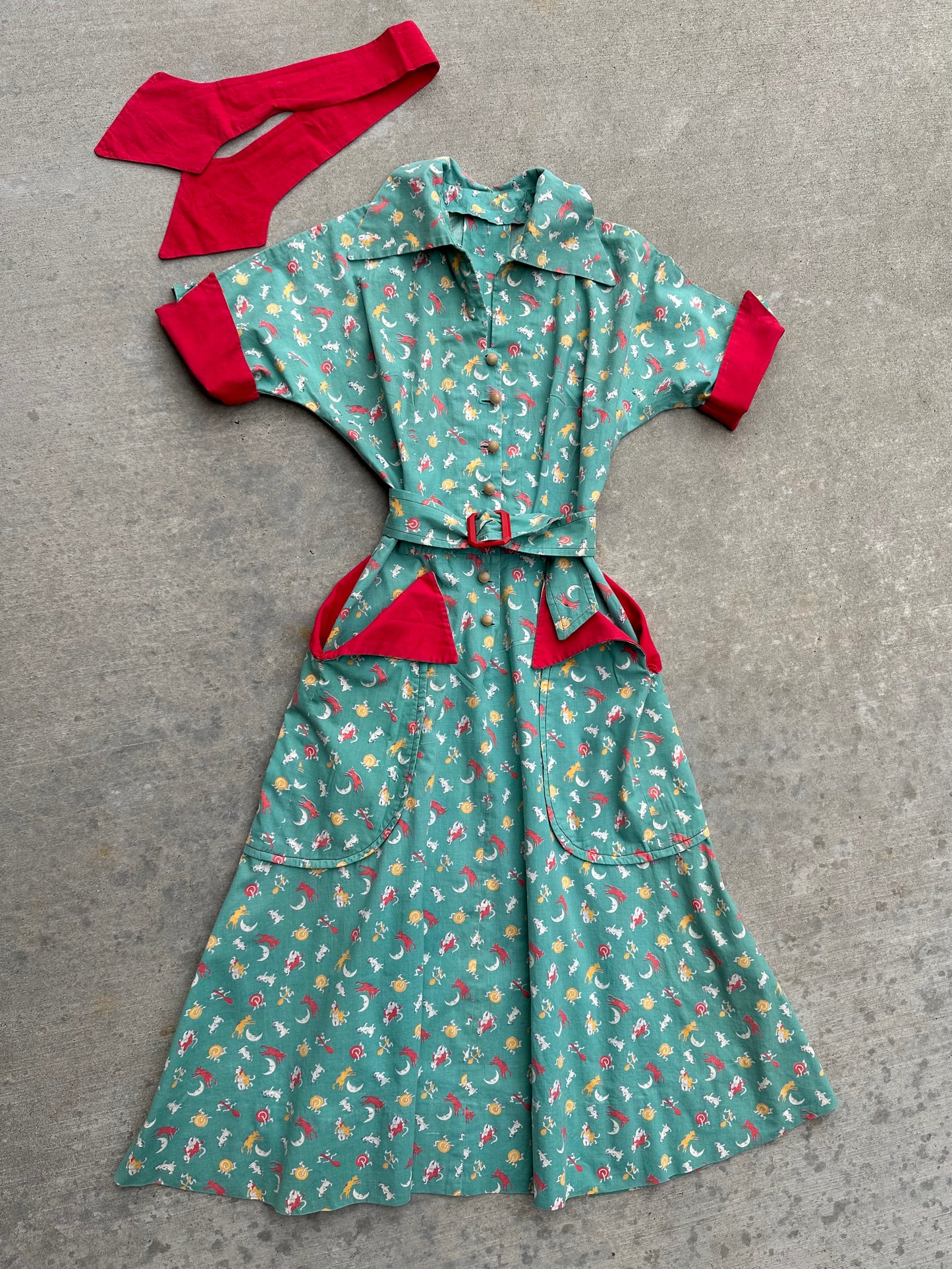 DROPPING SUNDAY: 50’s Handmade Dress (XS)