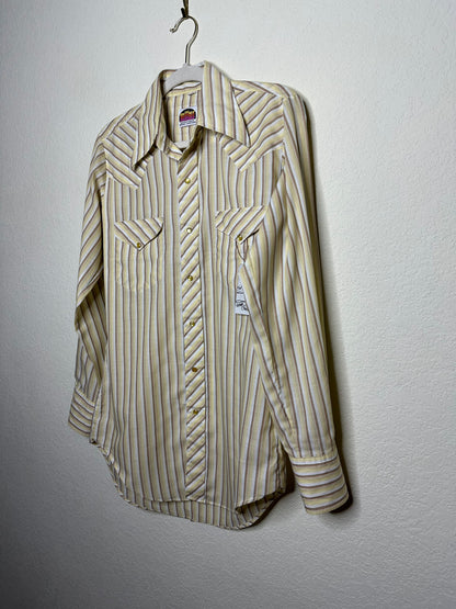 70’s Miller Western Wear Pearl Snap Shirt (Unisex S)