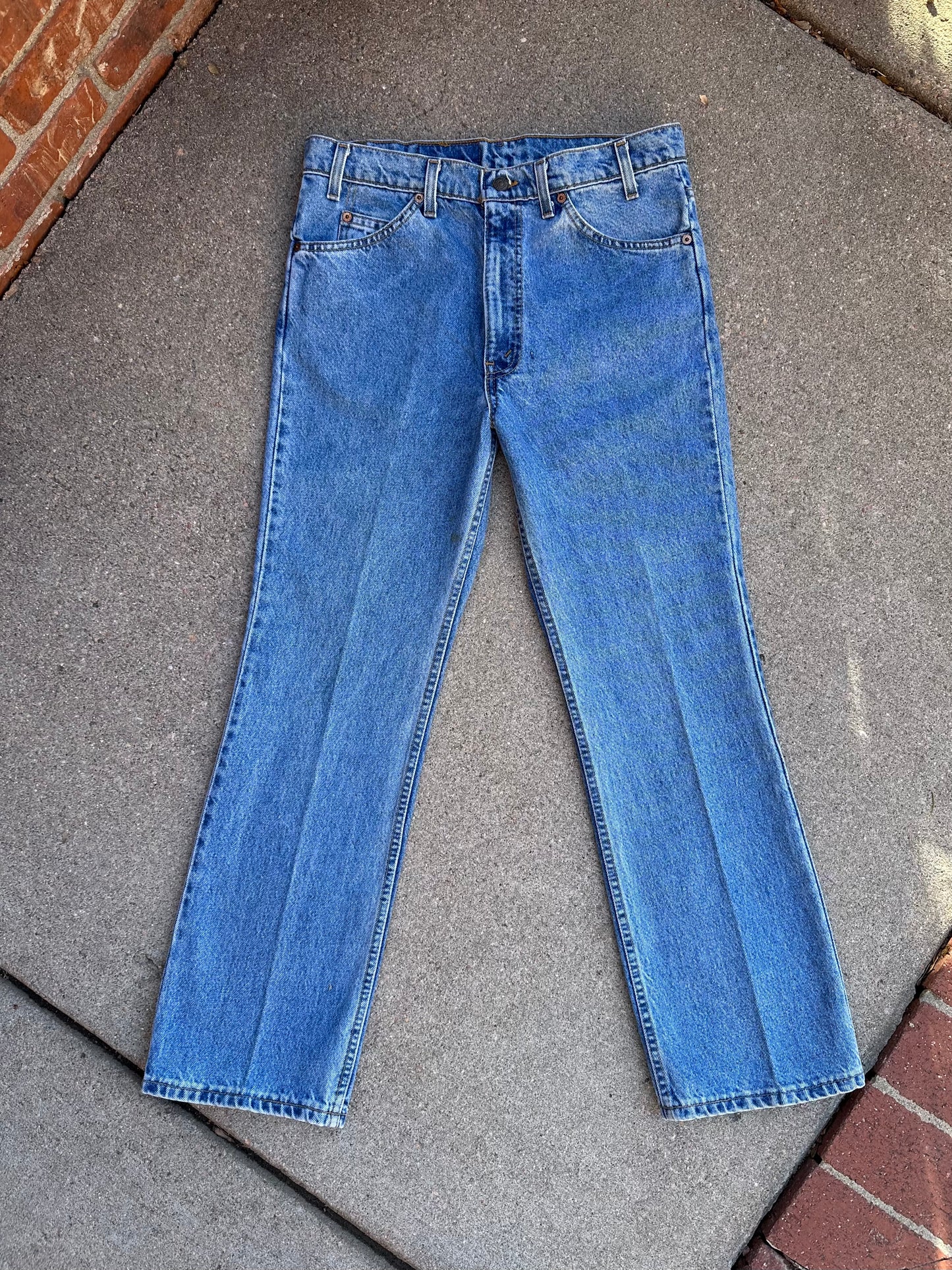 90’s Levi’s 517 Orange Tab USA Jeans (Men’s 32x29.5 / Women’s 29/30)