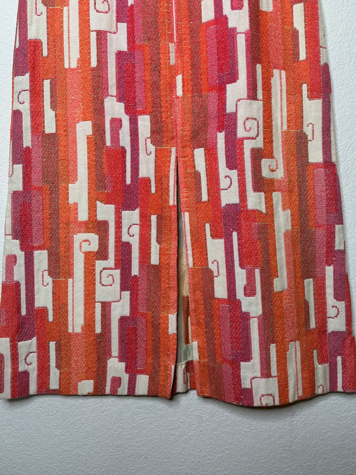 60’s Paddle & Saddle Western Tweed Slit Long Skirt (0/2)